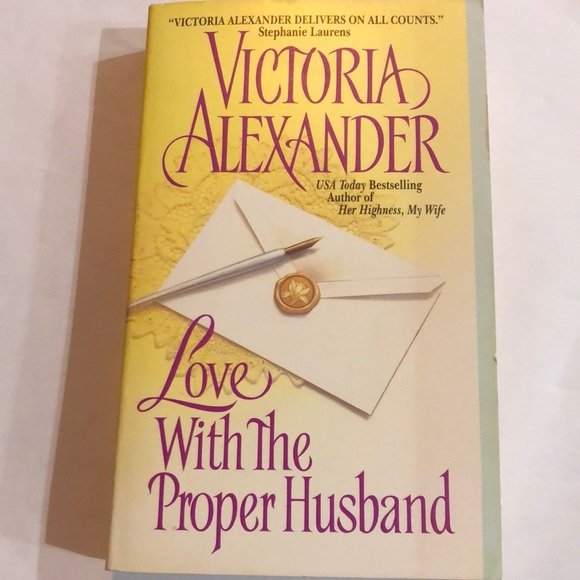 ⭐️5 for $15⭐️ Love With The Proper Husband by Victoria Alexander | Book - Picture 1 of 2